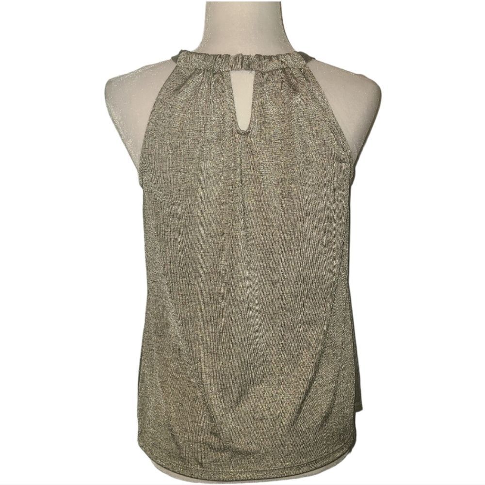 INC Silver Shimmer Tank Blouse - Picture 3 of 9